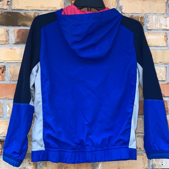 Russell, Kid's Lightweight Jacket, Size Large 10-12, Royal Blue - Picture 3 of 5